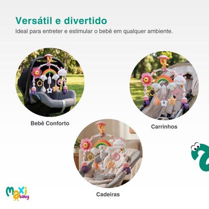 Imagem de Arco Móbile Atividade 2 em 1 Berço Crib Toy Maxi Baby -