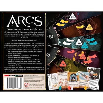 Imagem de Arcs Conflito E Colapso No Vertice Jogo De Tabuleiro Meeple Br