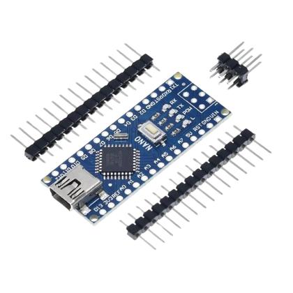 Imagem de Arduino Nano Compatível V3 Atmega168 Ch340 Micro Usb Com Nfe
