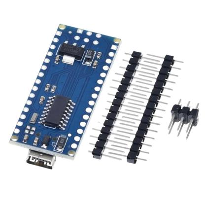 Imagem de Arduino Nano Compatível V3 Atmega168 Ch340 Micro Usb Com Nfe