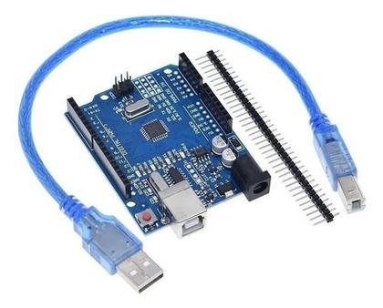 Imagem de Arduino Uno R3 - SMD Com Cabo USB