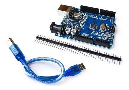 Imagem de Arduino Uno R3 - SMD Com Cabo USB