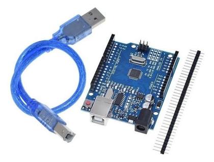 Imagem de Arduino Uno R3 - SMD Com Cabo USB