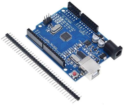 Imagem de Arduino Uno Rev3 R3 Atmega328 CH340 Smd Com Conexão de Pinos