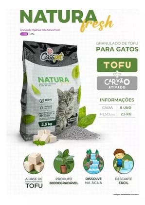 Imagem de Areia Gatos Biodegradável Natura Fresh 2,5kg Com Tofu