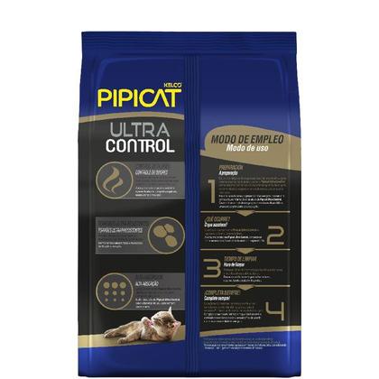 Imagem de Areia Higiênica para Gatos Pipicat Ultra Control Granulado com Carvão Ativado 4 Kg Kelco
