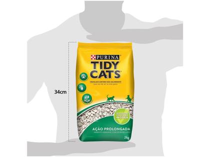 Imagem de Areia para Gato Tidy Cats Ação Prolongada 2kg - 12328050