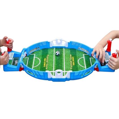 Imagem de Arena Jogo de Futebol Mini Campo Pimbol Gol a Gol com Marcado e 2 Bolas Brinquedo Infantil Dia Crianças