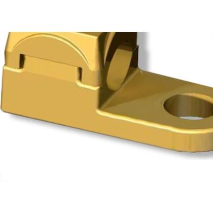 Imagem de Arfo Terminal Latao Pressao  06Mm - Kit C/5 Un