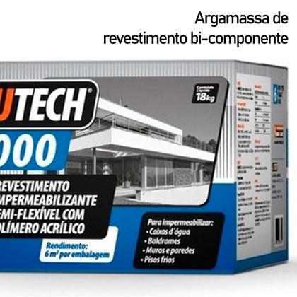 Imagem de Argamassa Impermeabilizante 1000 18kg Bautech