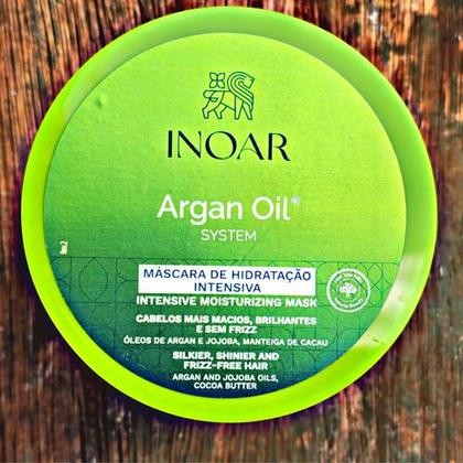 Imagem de Argan Oil Inoar Máscara Hidratação Intensiva Tratamento 500g