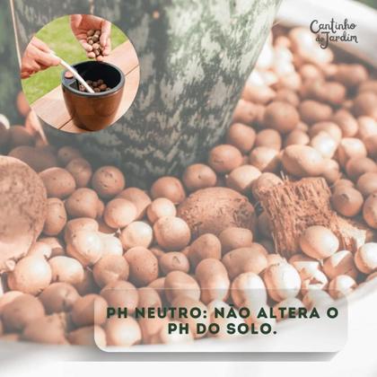Imagem de Argila Expandida 50Lts para Drenagem de Plantas, Vasos, Decoração, Cultivo e Jardinagem