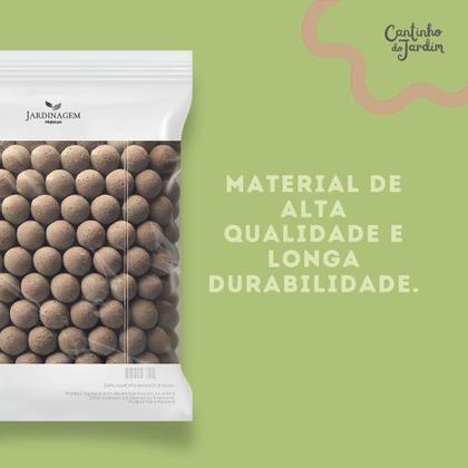 Imagem de Argila Expandida 50Lts para Drenagem de Plantas, Vasos, Decoração, Cultivo e Jardinagem