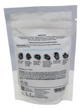 Imagem de Argila Preta Pó Antienvelhecimento Facial Corporal Labotrat 100g