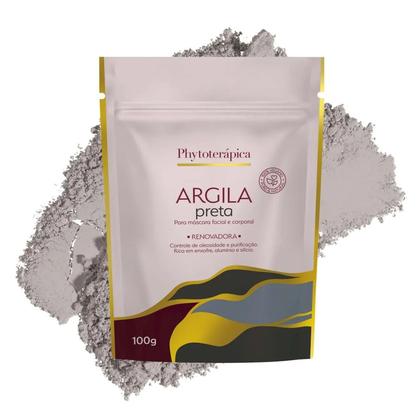 Imagem de Argila Preta Renovadora Facial e Corporal Phytoterapica