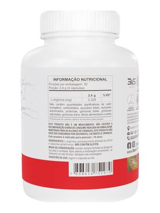 Imagem de Arginina 100% Pura 3vS ORIGINAL - Fórmula Exclusiva Para A Vasodilatação Dos Músculos -120 Cápsulas