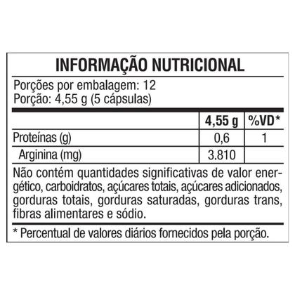 Imagem de Arginofor 60 Capsulas Vitafor