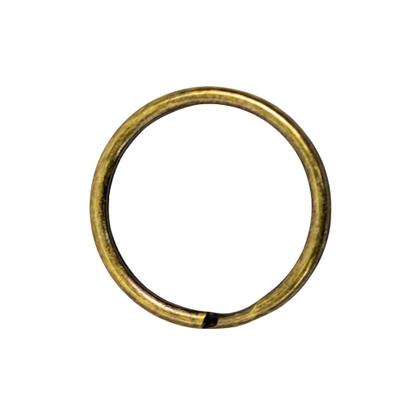 Imagem de Argola 23mm Ouro Envelhecido Sem Corrente Reforçada Com 300 Unidades