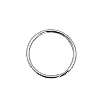 Imagem de Argola 23mm Prata Reforçada Sem Corrente Para Chaveiros Com 1000 Unidades