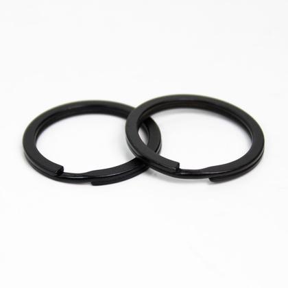 Imagem de Argola 35mm Italiana Preta Sem Corrente Para Lembrancinha 50 Unidades