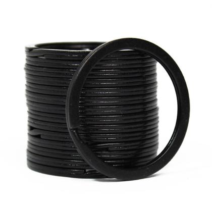 Imagem de Argola 35mm Italiana Preta Sem Corrente Para Lembrancinha 50 Unidades