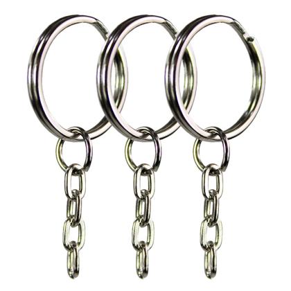Argola Batida para Confecção de Chaveiros 23mm 300 unidades - Russo Art Imagem de Argola Batida para Confecção de Chaveiros 23mm 300 unidades