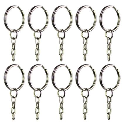 Argola Batida para Confecção de Chaveiros 23mm 300 unidades - Russo Art Imagem de Argola Batida para Confecção de Chaveiros 23mm 300 unidades