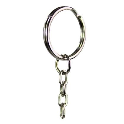Argola Batida para Confecção de Chaveiros 23mm 300 unidades - Russo Art Imagem de Argola Batida para Confecção de Chaveiros 23mm 300 unidades