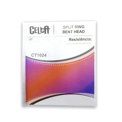 Imagem de Argola Celta Split Ring Bent CT1024 Para Pesca Tucunaré Dourado Resistência 62lb N21 C/ 10 Unidades