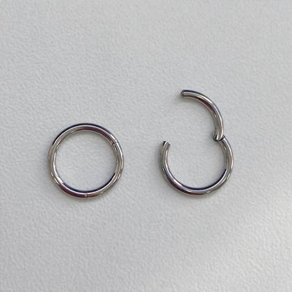 Imagem de Argola Clicker em Aço Cirúrgico - SEGMENTO AÇO CLICKER