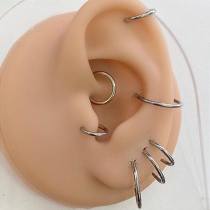 Imagem de Argola Clicker em Aço Cirúrgico - SEGMENTO AÇO CLICKER