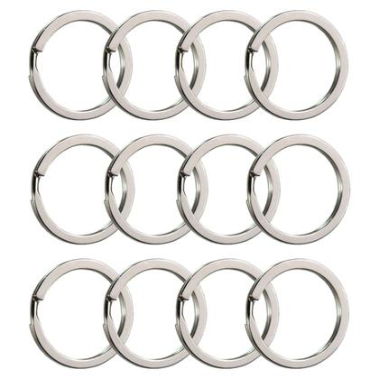 Imagem de Argola Italiana Em Níquel 35mm Reforçada Sem Corrente - 100 Unidades