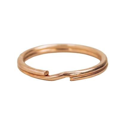 Imagem de Argola Para Chaveiros Rose Gold 23mm Sem Corrente Com 500 Unidades