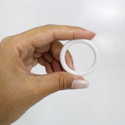 Imagem de Argola Para Cortina 4cm de Plástico Branco 10 Unidades