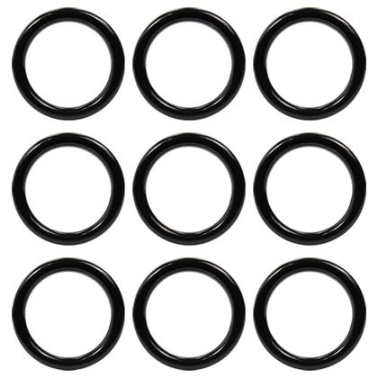 Imagem de Argola Plástica 5cm Para Cortinas Artesanato Multiuso Com 30 Unidades