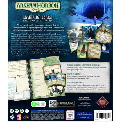 Imagem de Arkham Horror Card Game Limiar da Terra Expansão de Campanha