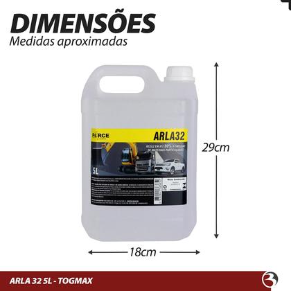 Imagem de Arla 32 Redutor Nox Automotivo Para Veículos A Diesel Caminhão Suvs 5L