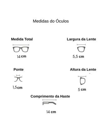 Imagem de Armação Aviador Unissex