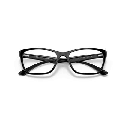 Imagem de Armação de Grau Ray Ban Retangular Preto 0RX7033L 2000 52