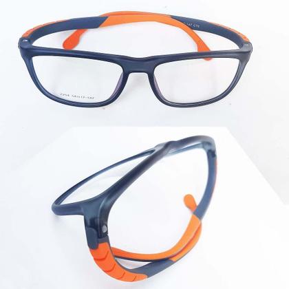 Armação De Óculos Retangular Garra Arrest 816 Especial Haste