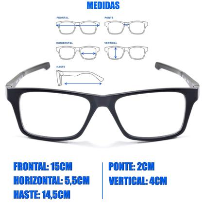 Imagem de Armação Esportiva Oculos ClipOn Solar + Lente Espelhada 988