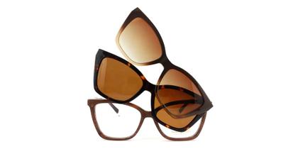 Armação Óculos Sabrina Sato Ss683 C5 - com 2 Clip On- - Armação de