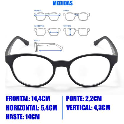 Imagem de Armação Smart Oculos Troca Frentes P/ Grau E Sol Ref932 kit1