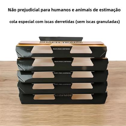 Imagem de Armadilha Adesiva Para Insetos, Capturador De Baratas, Formigas E Aranhas Para Controle De Pragas