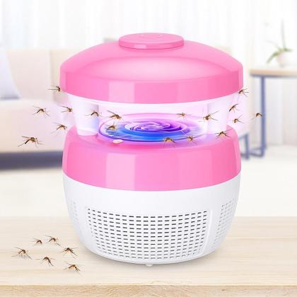 Imagem de Armadilha Coletor Eletrico Pega Mosquitos Portatil Led