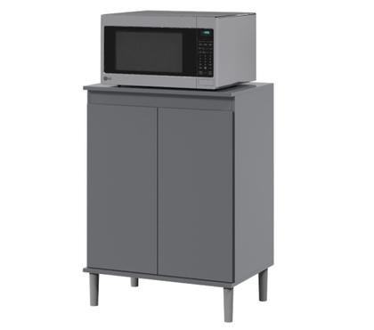 Imagem de Armarinho Balcao Multiuso Cozinha Lavanderia 2 Portas 2 Prateleiras Cores - EJ