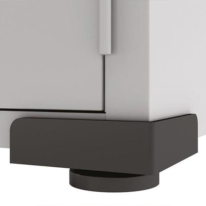 Imagem de Armário Aço Escritório 2 Portas 3 Prateleiras com Fechadura