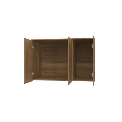 Imagem de Armário Aéreo 3 Portas Kappesberg Adapt Nogueira