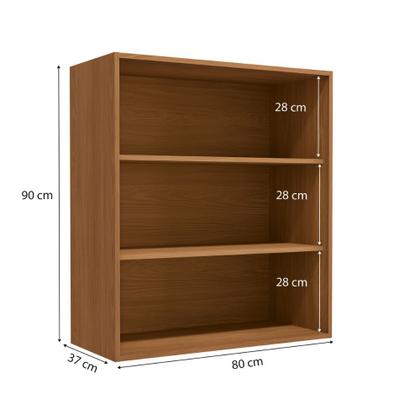 Imagem de Armário Aéreo 80cm 2 Portas com Vidro Maxxi Kappesberg