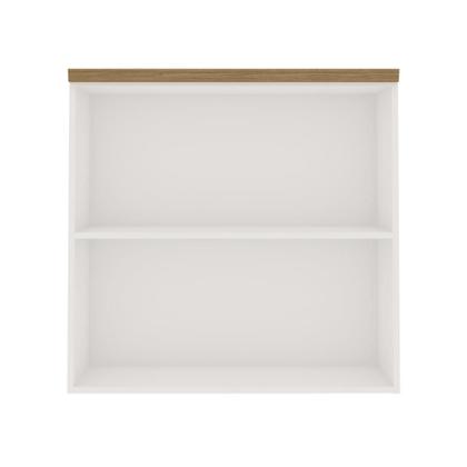 Imagem de Armário Aéreo 80cm Cozinha com 2 Portas e 1 Prateleira MDF